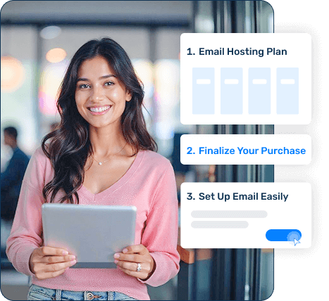 Set up email for business in no time | MilesWeb