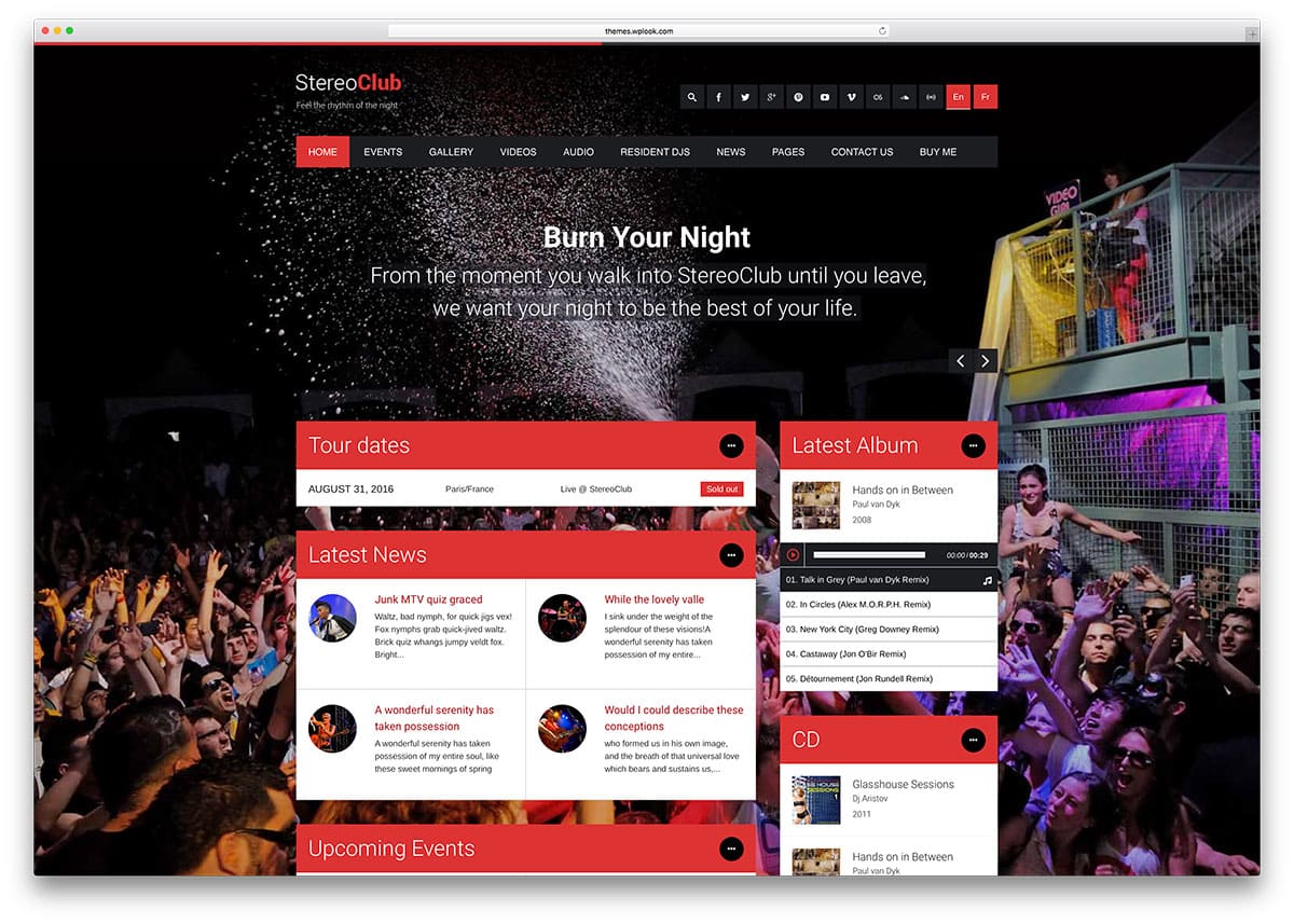 top ten wordpress themes for artists such as musicians wordpress themes for musicians