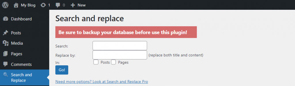 After database