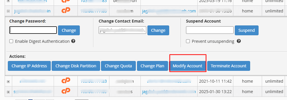 click-the-modify-account-button